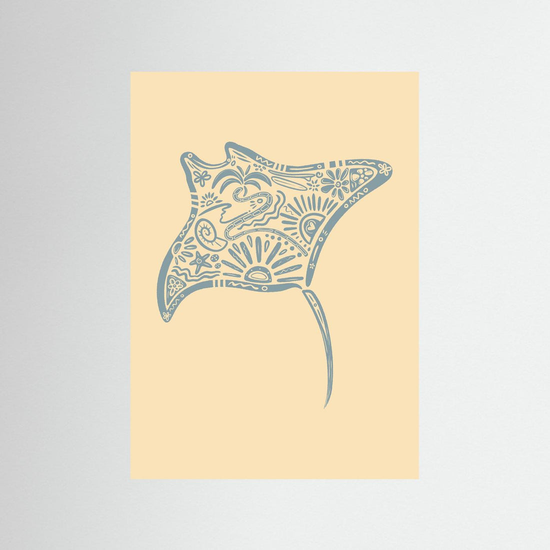 Manta Ray Poster