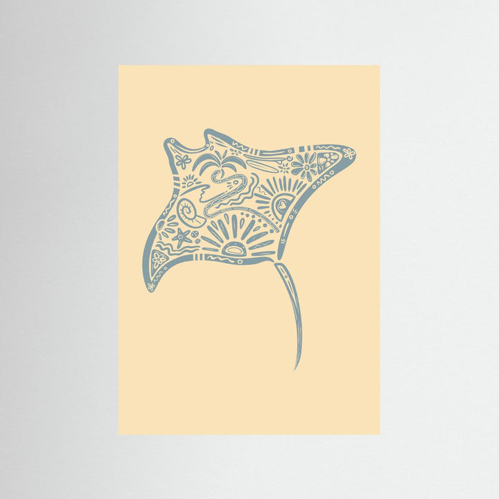 Manta Ray Poster