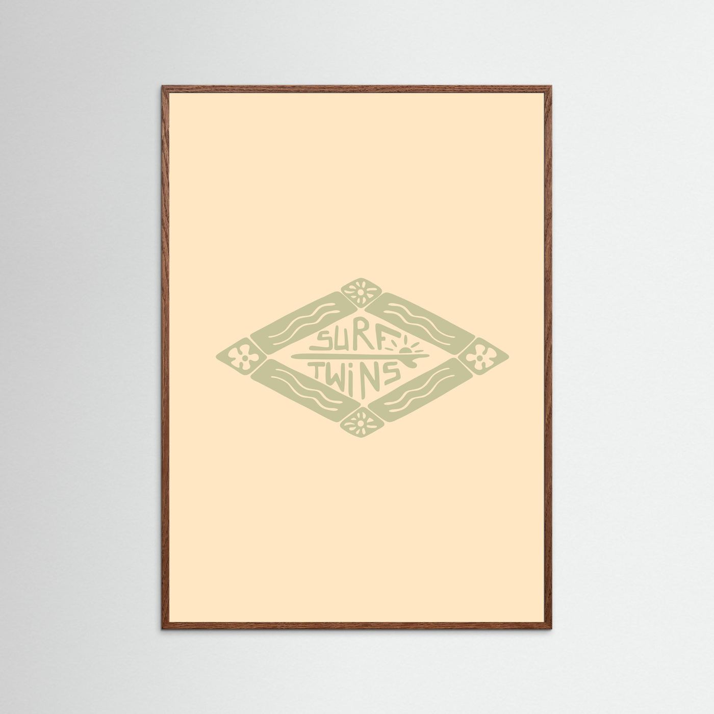 Surf Twins Poster