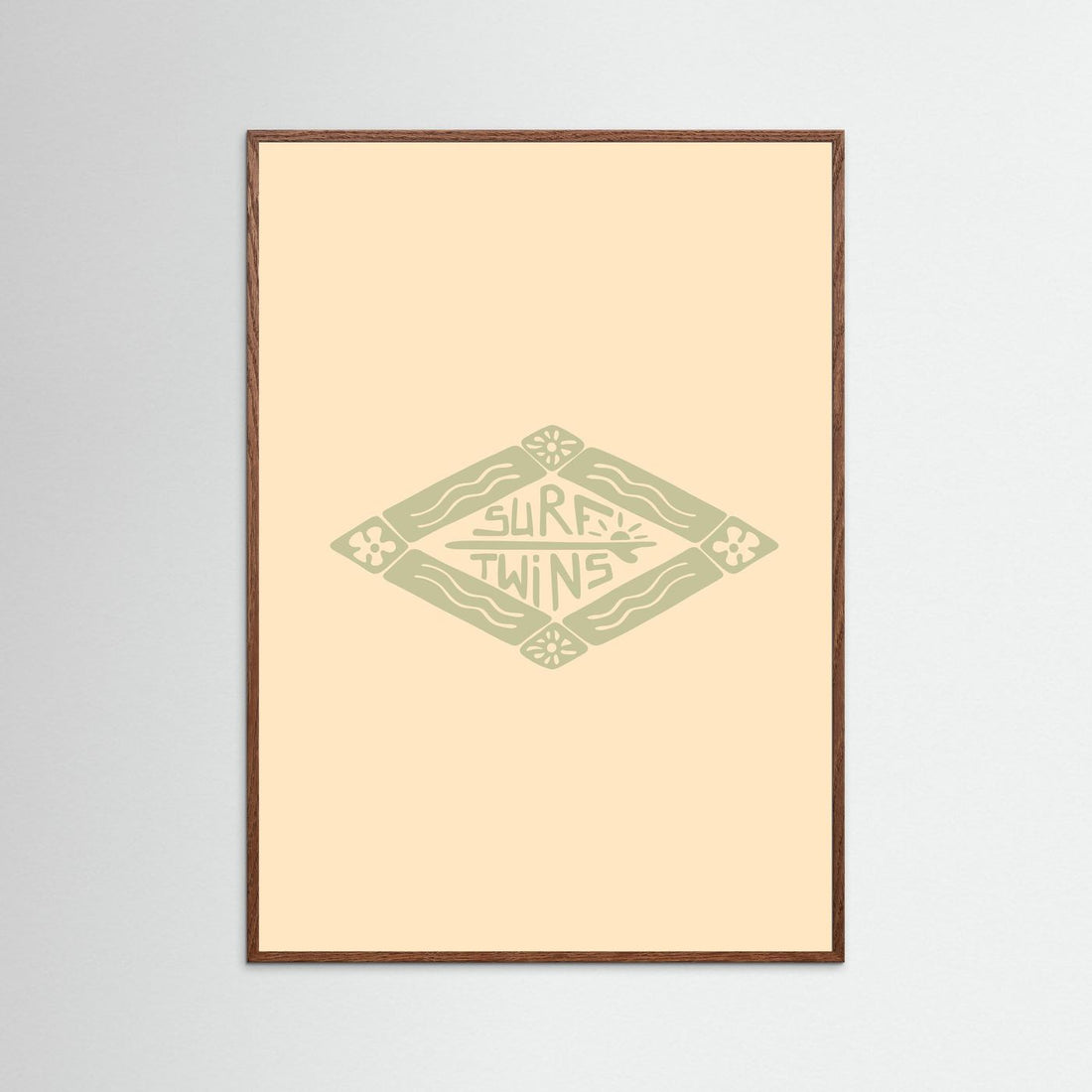 Surf Twins Poster