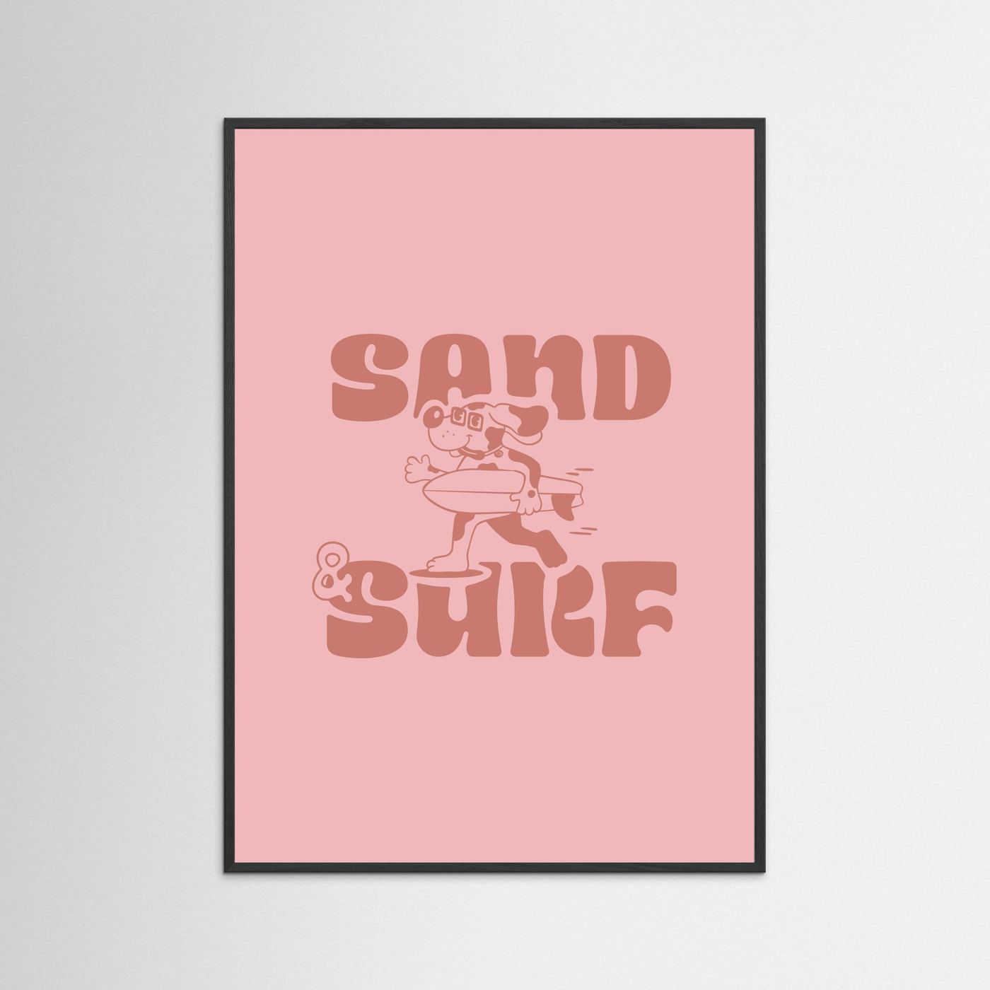 Sand and Surf Poster