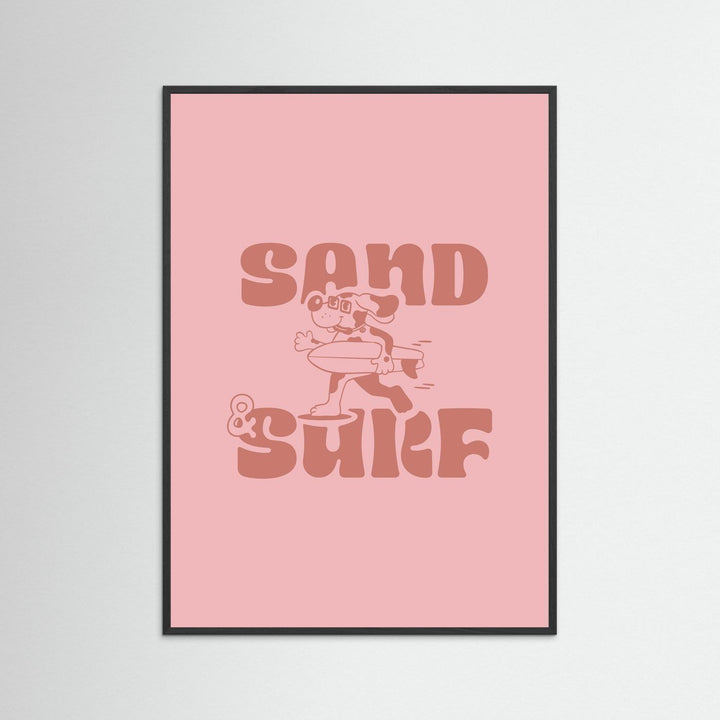 Sand and Surf Poster