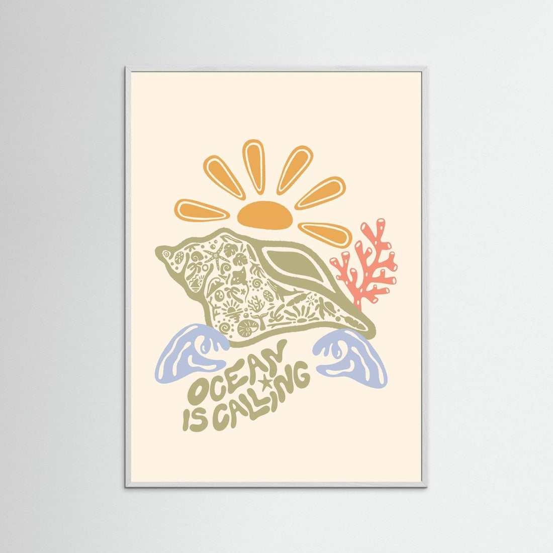 Ocean Is Calling Poster