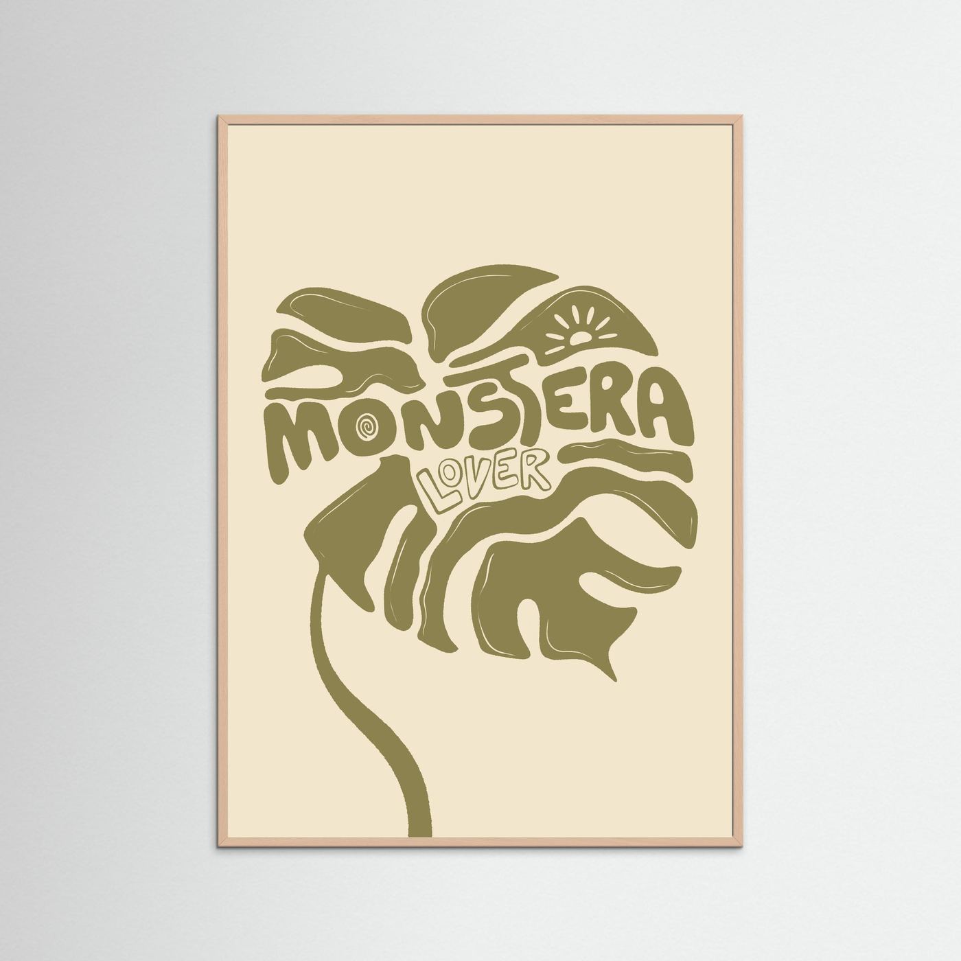 Monstera Lover Poster