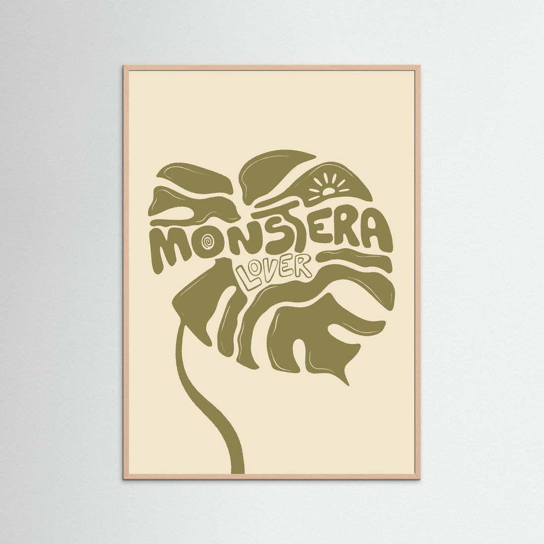 Monstera Lover Poster