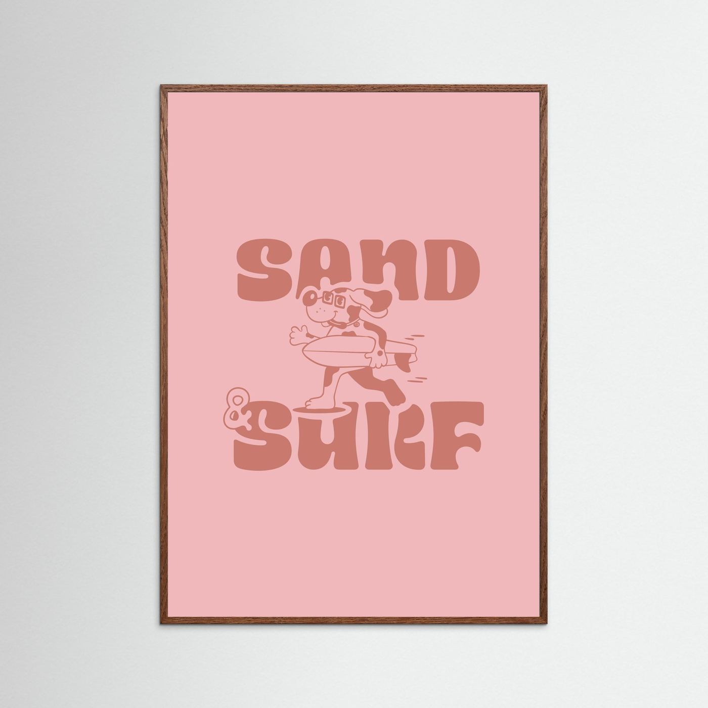 Sand and Surf Poster