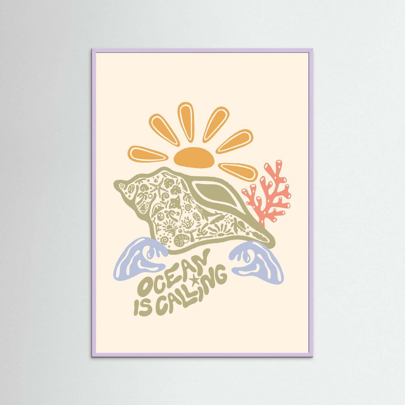 Ocean Is Calling Poster