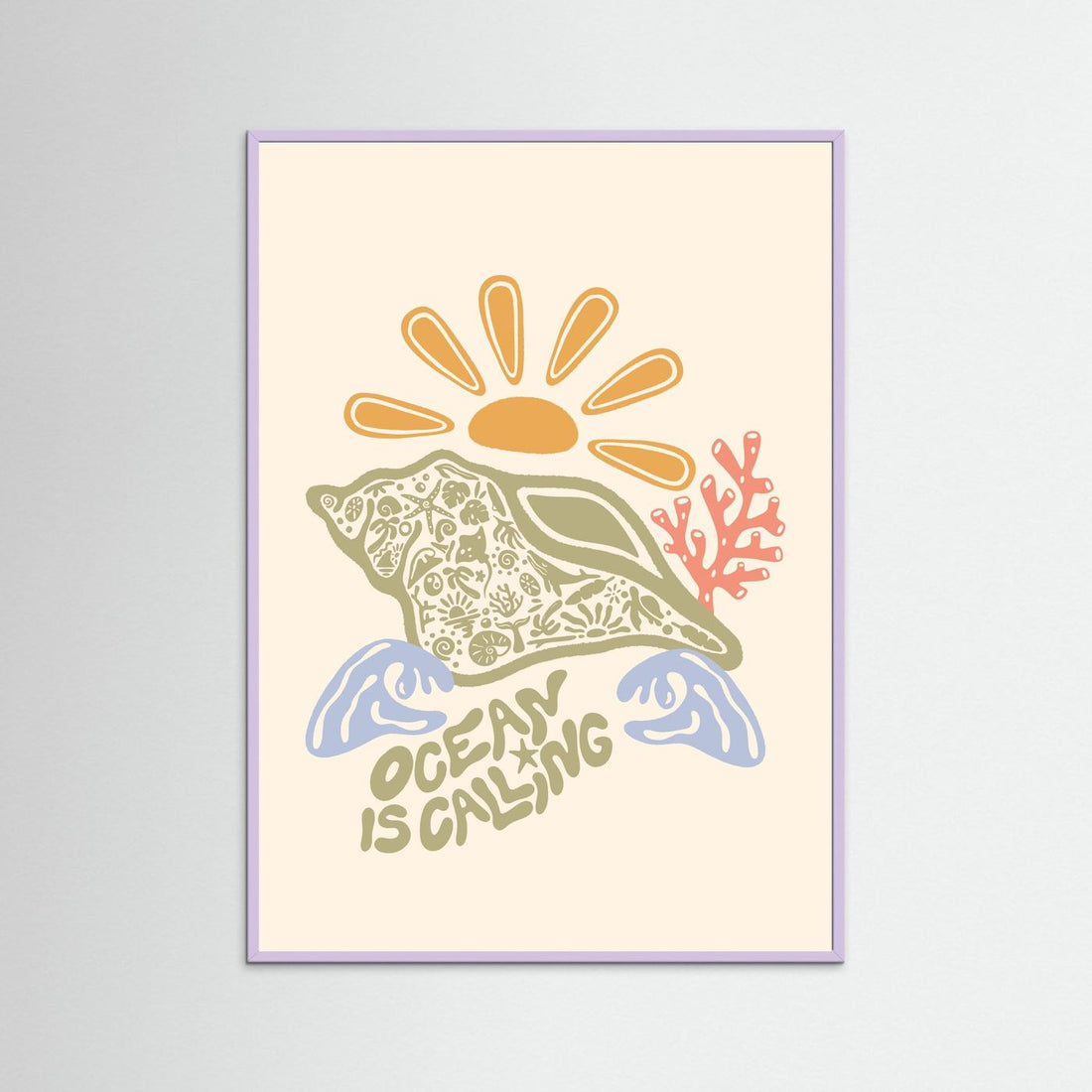 Ocean Is Calling Poster