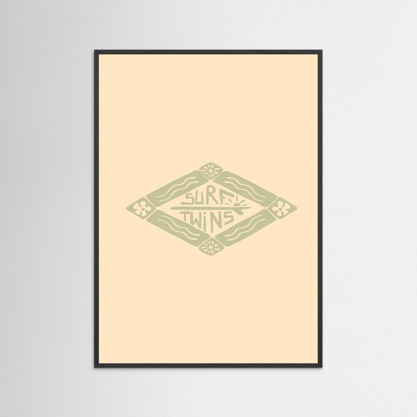 Surf Twins Poster
