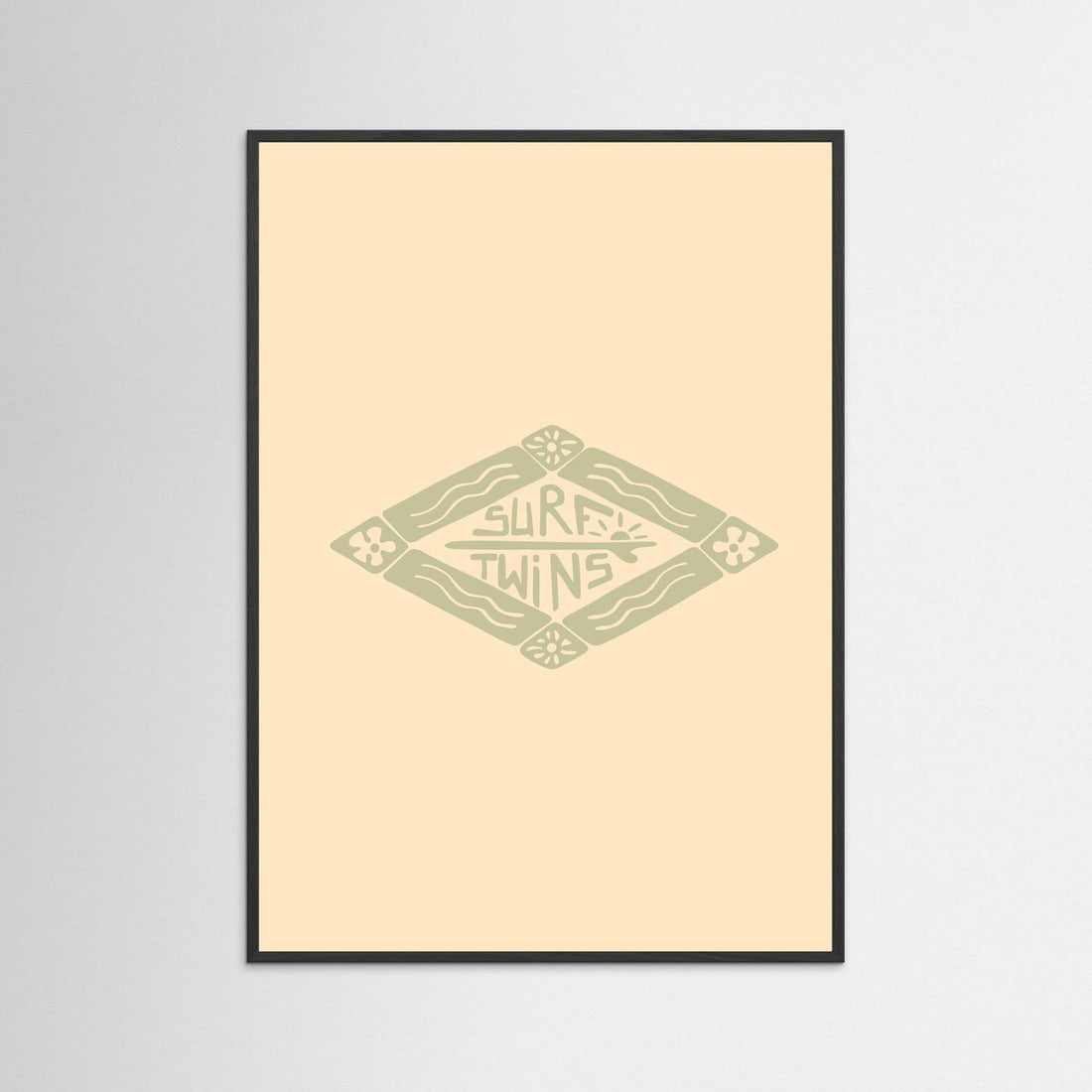 Surf Twins Poster