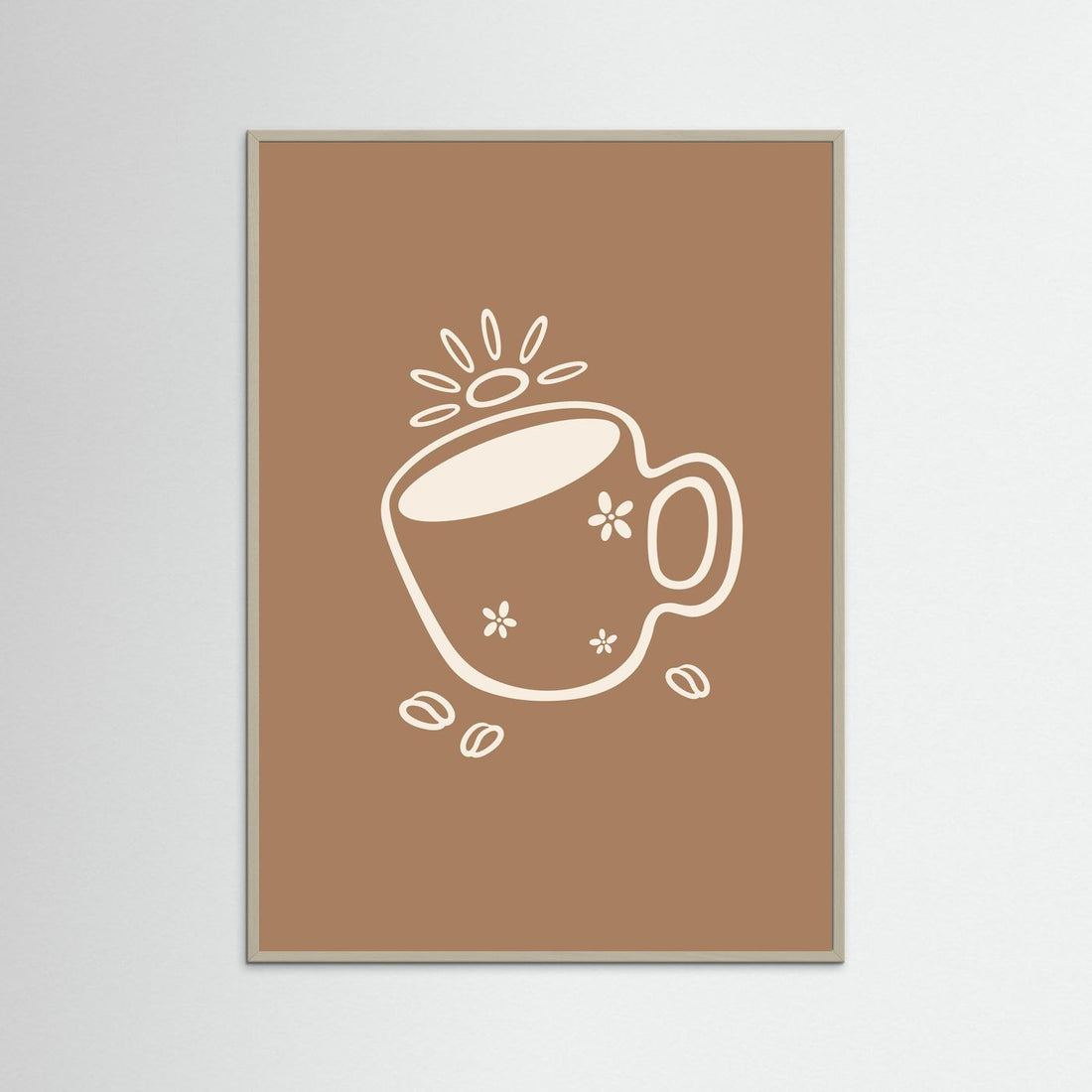 Flower Coffee Mug Poster