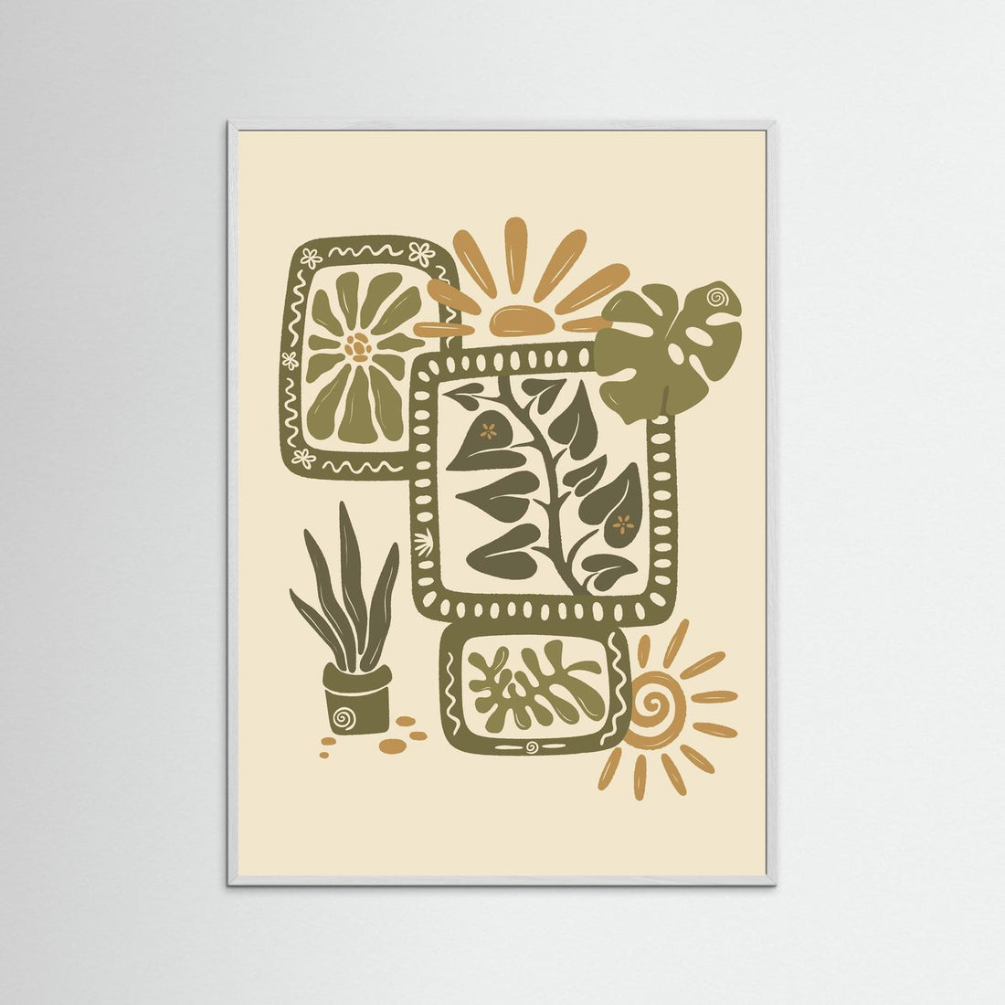 Plant Vibes Poster