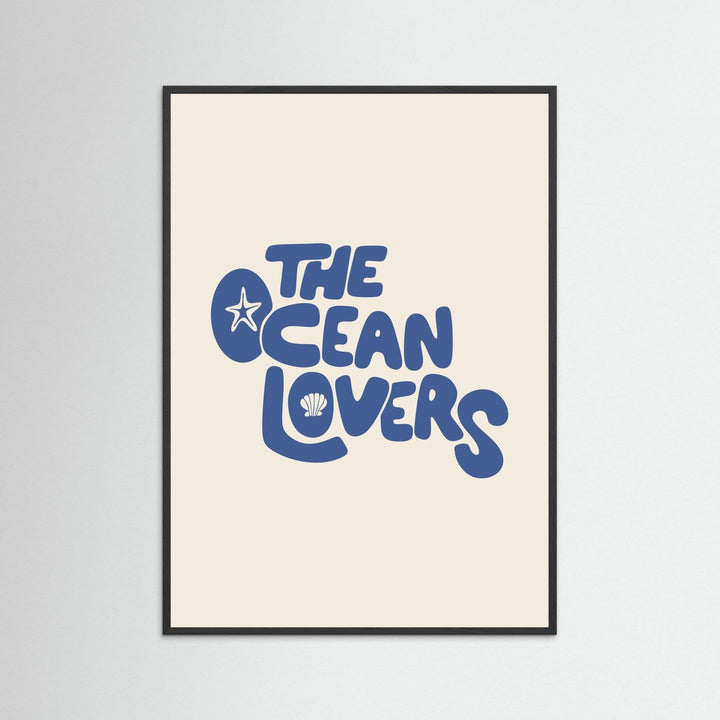 The Ocean Lovers Poster