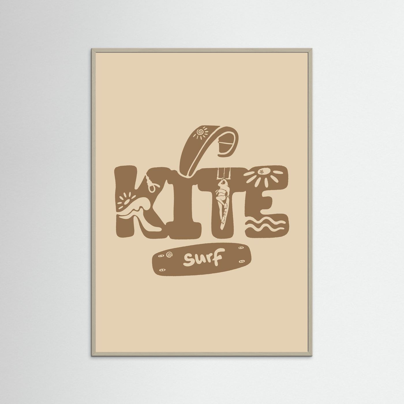 Kite Palm Poster