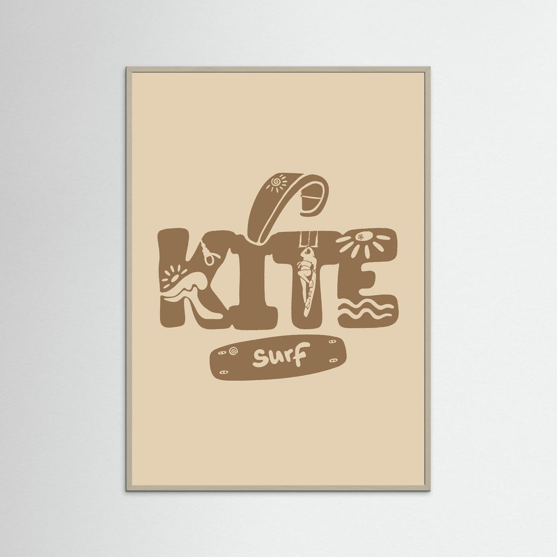 Kite Palm Poster