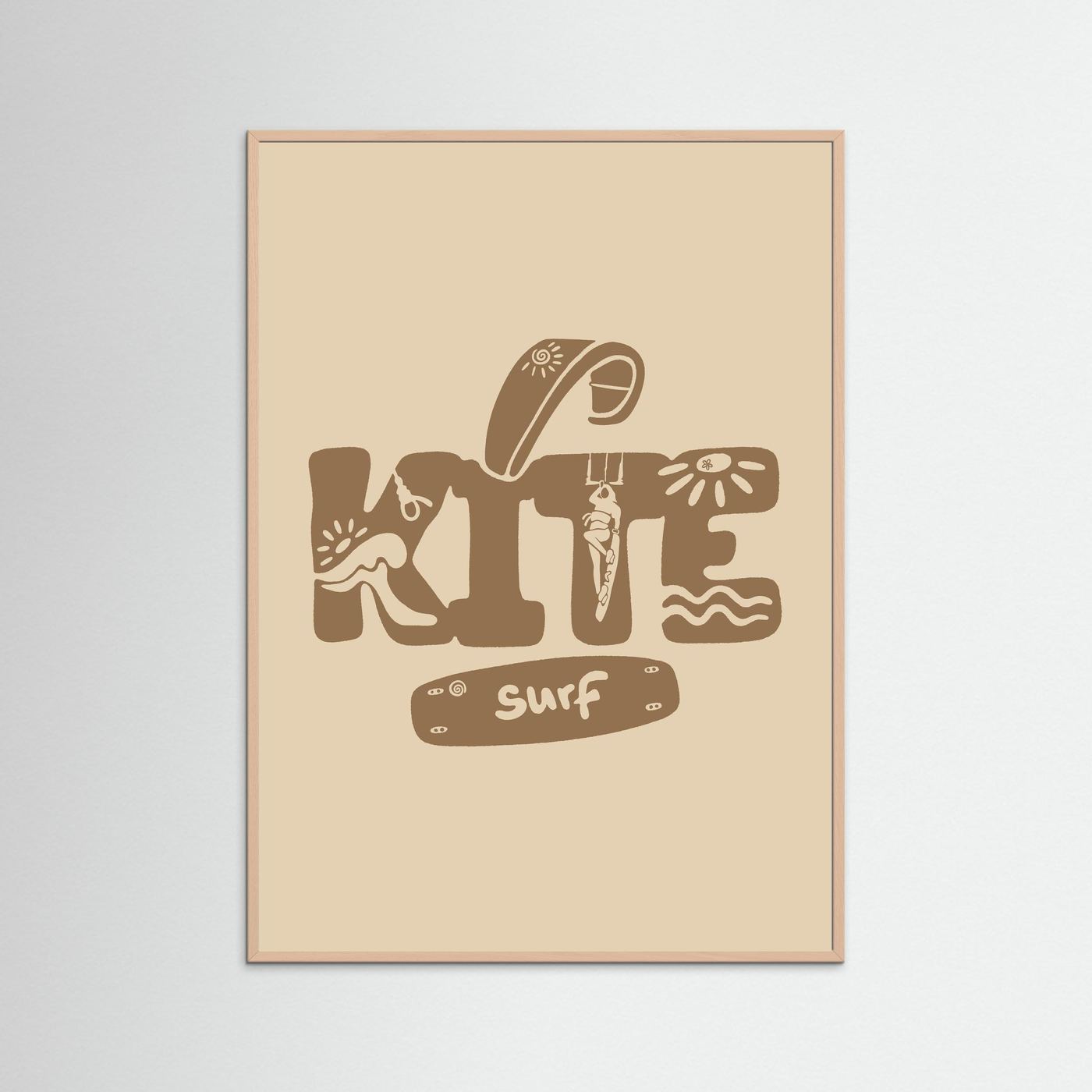 Kite Palm Poster