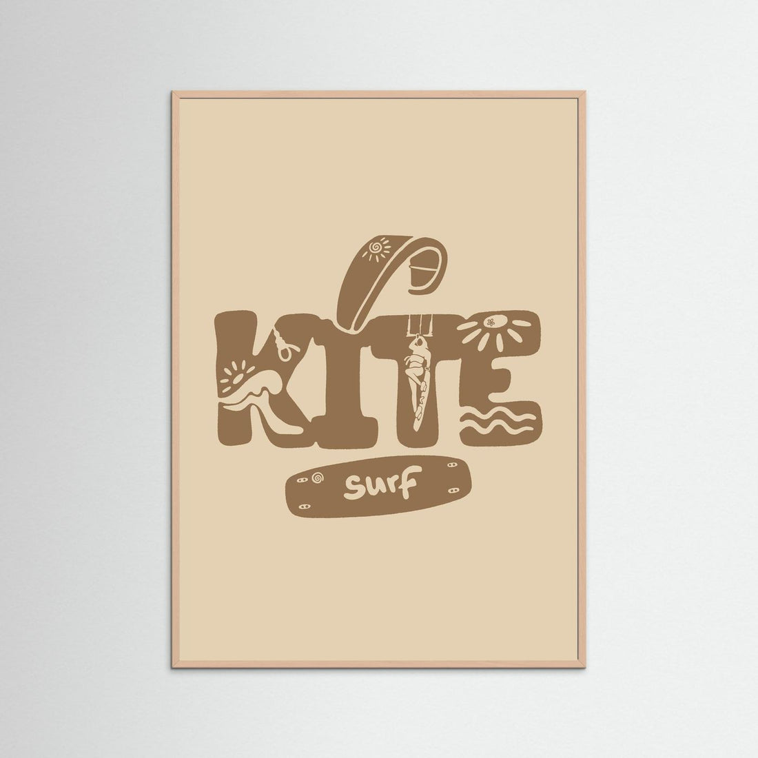 Kite Palm Poster
