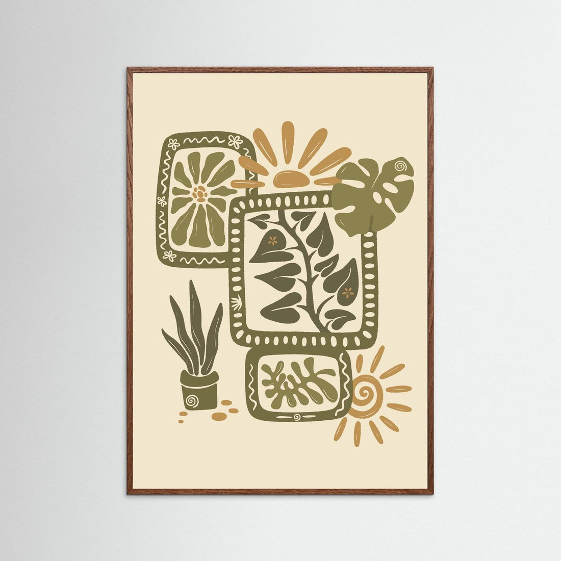 Plant Vibes Poster