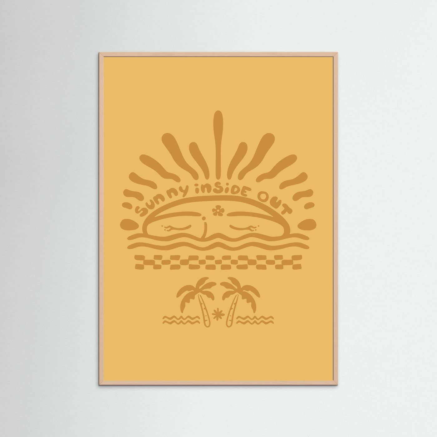 Sunny Inside Out Poster