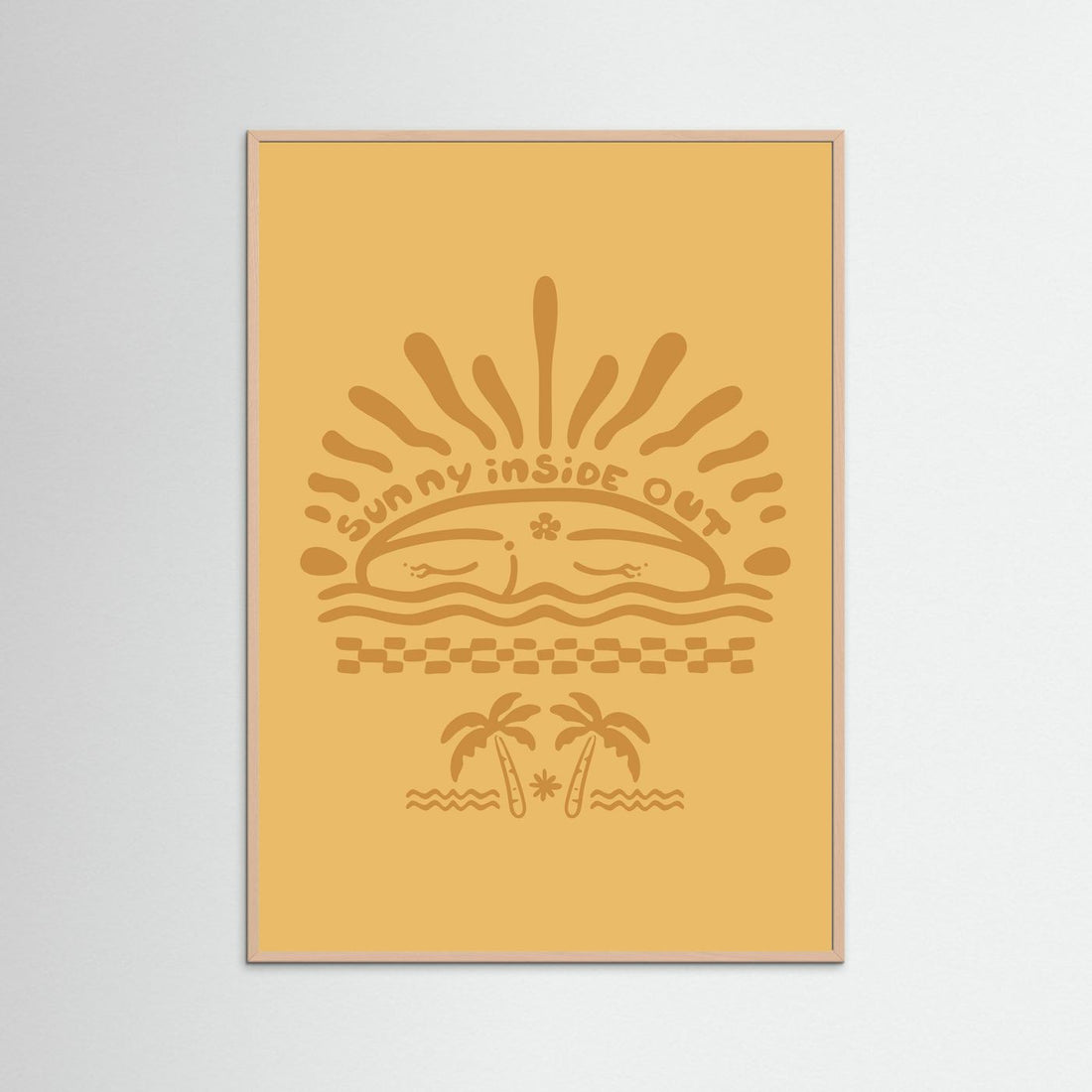 Sunny Inside Out Poster