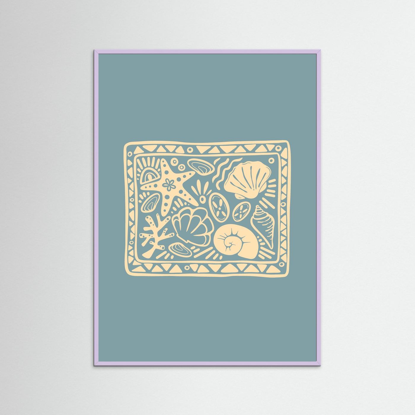 Seashell Party Poster