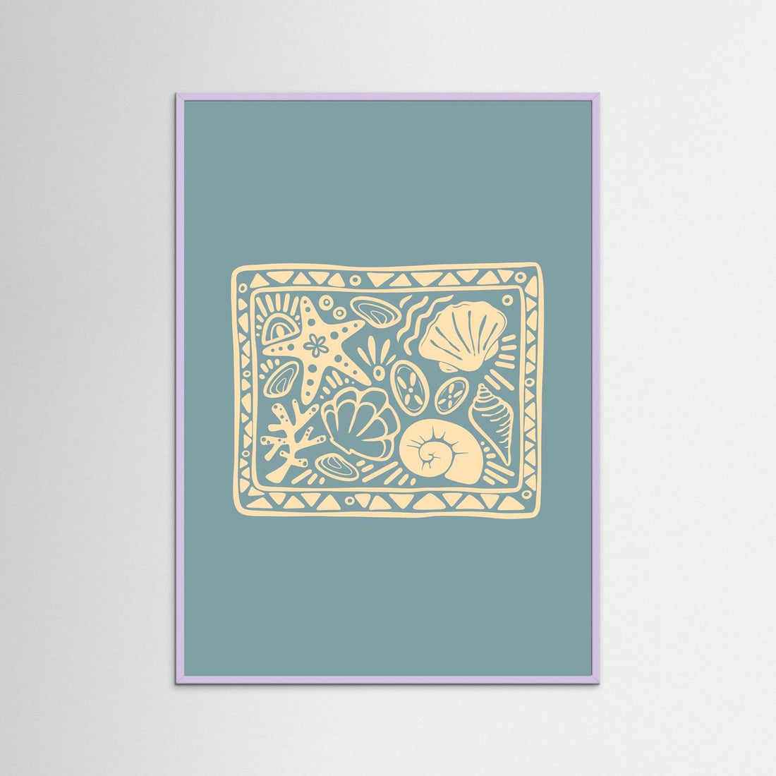 Seashell Party Poster
