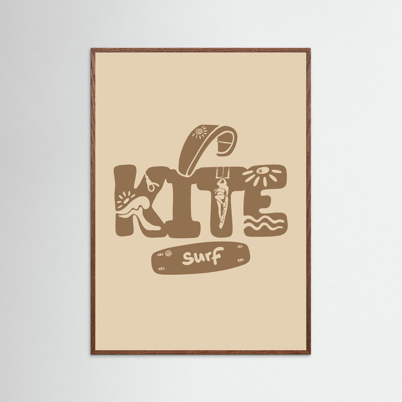 Kite Palm Poster