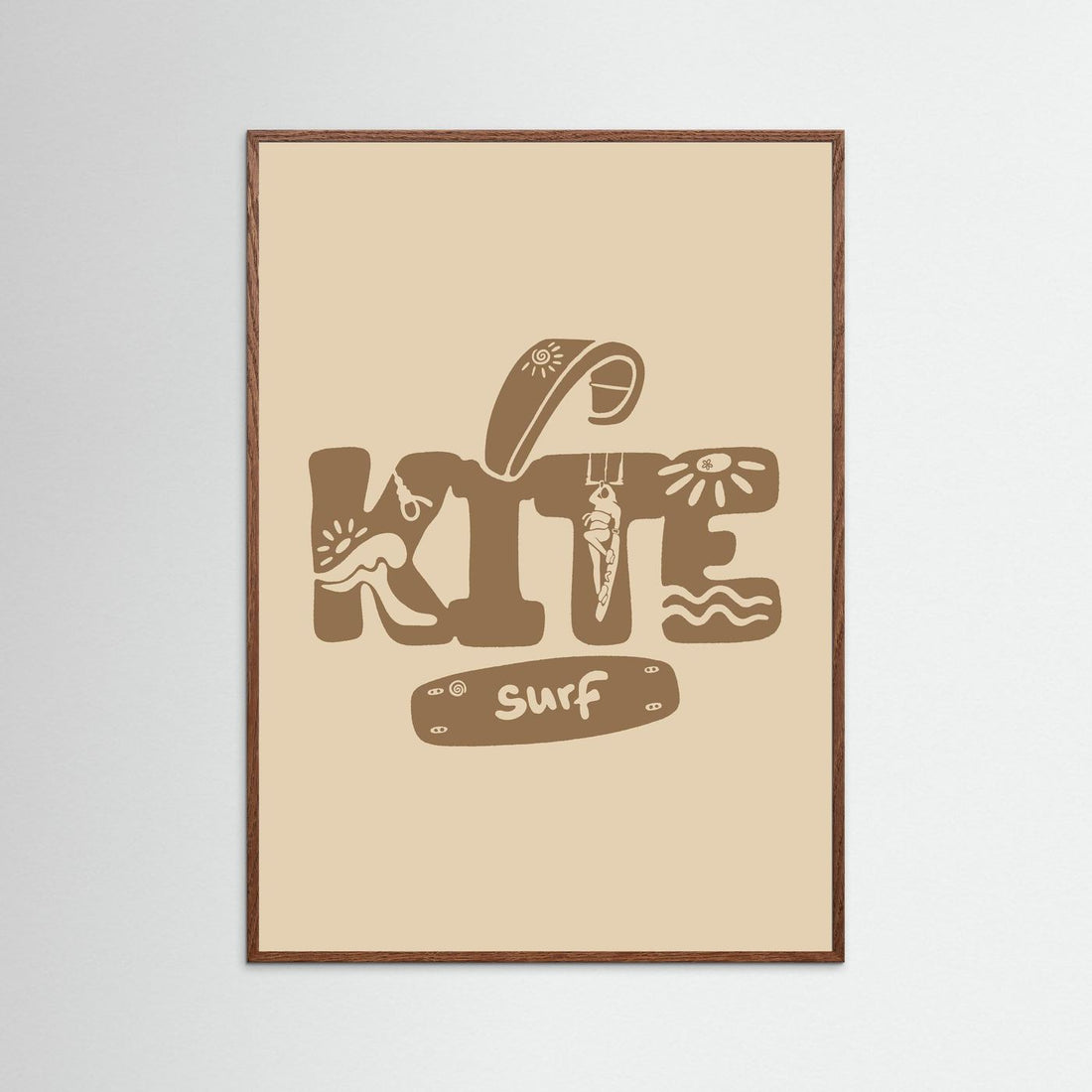 Kite Palm Poster