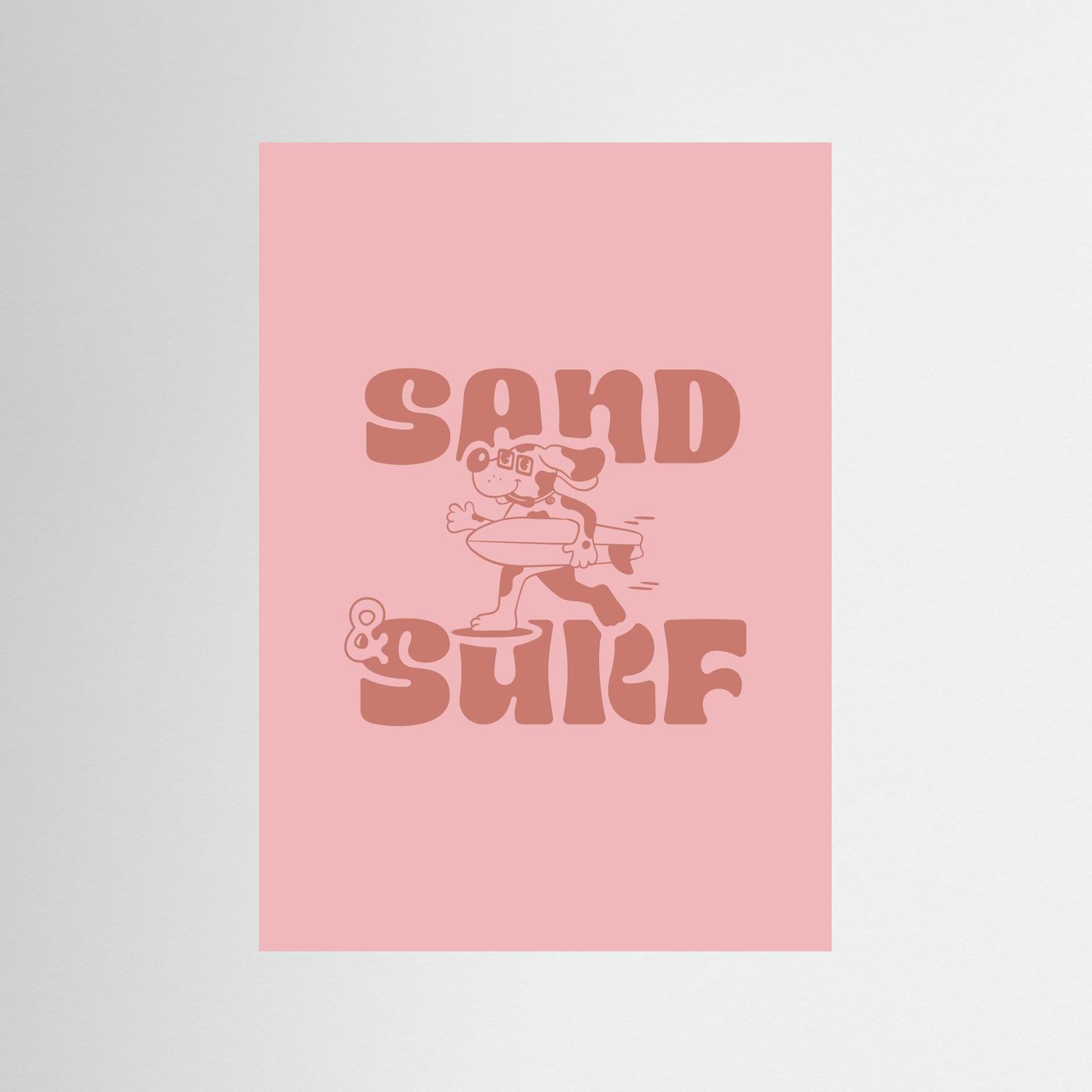 Sand and Surf Poster