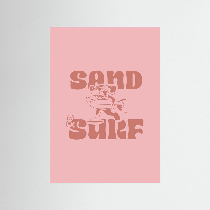 Sand and Surf Poster