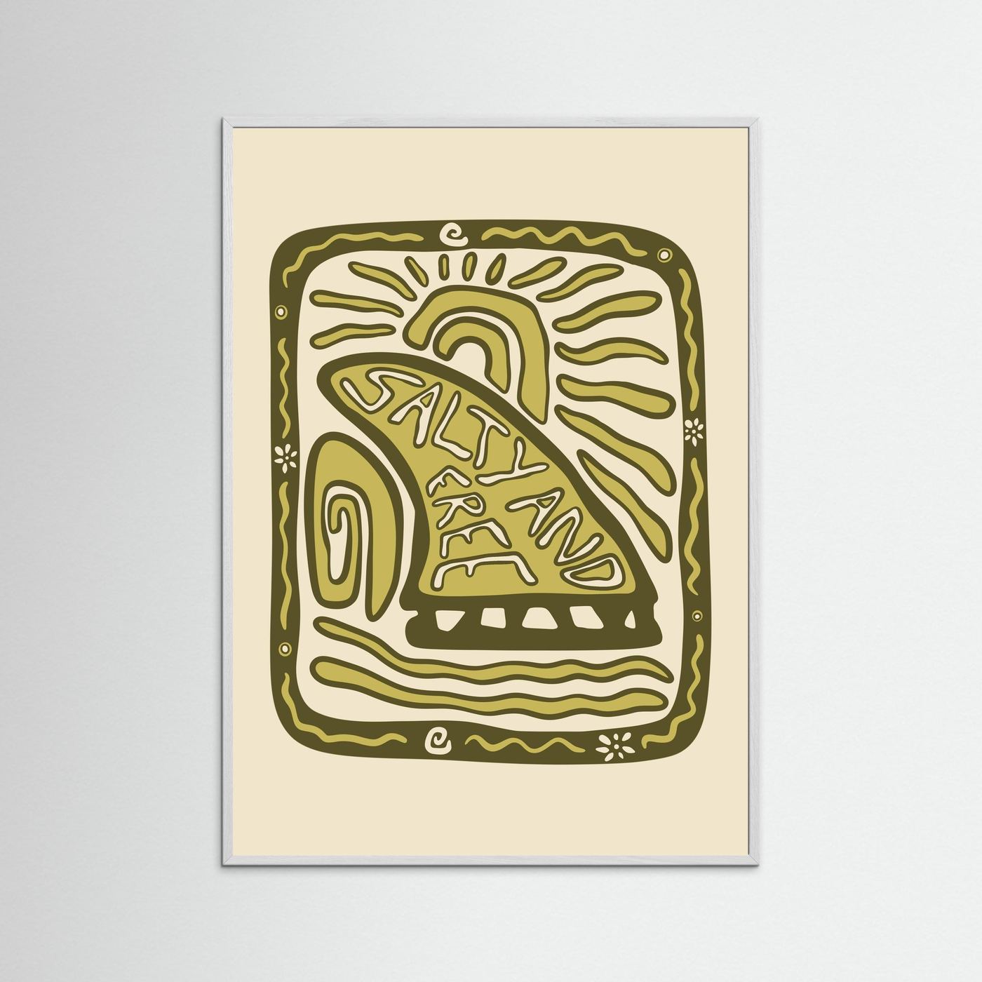 Salty and Free Poster