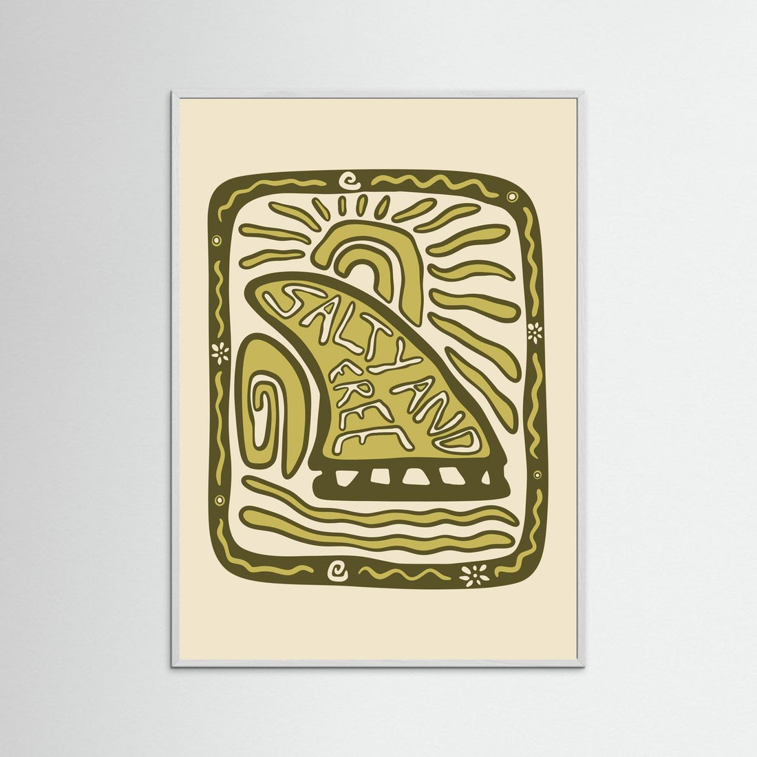 Salty and Free Poster