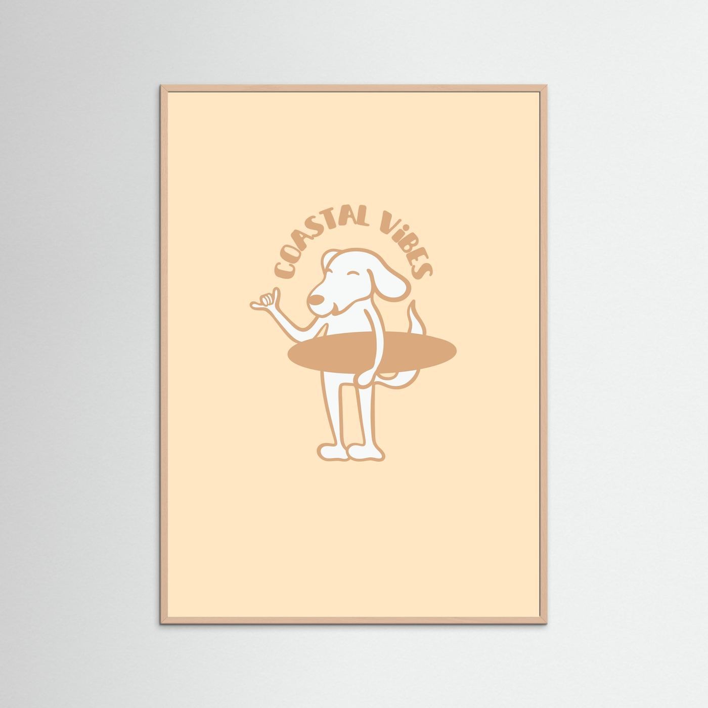 Coastal Vibes Poster