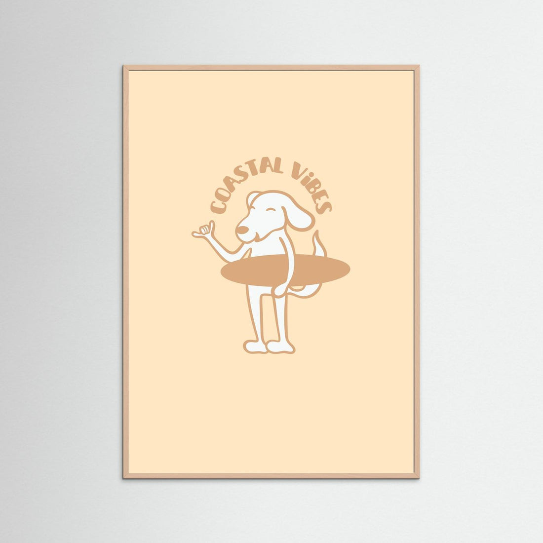 Coastal Vibes Poster