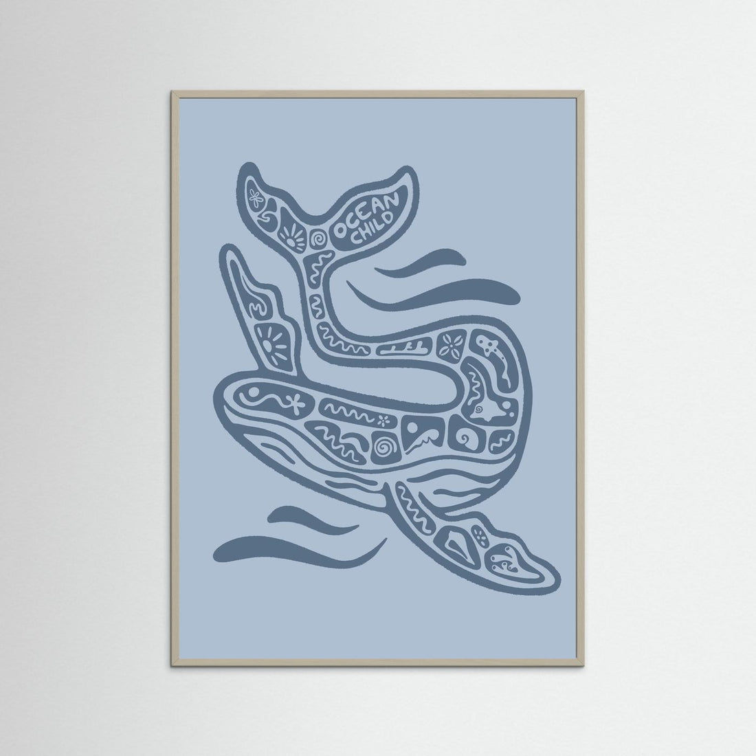 Whale Harmony Poster