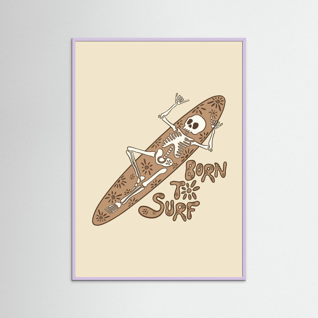 Born to Surf Poster