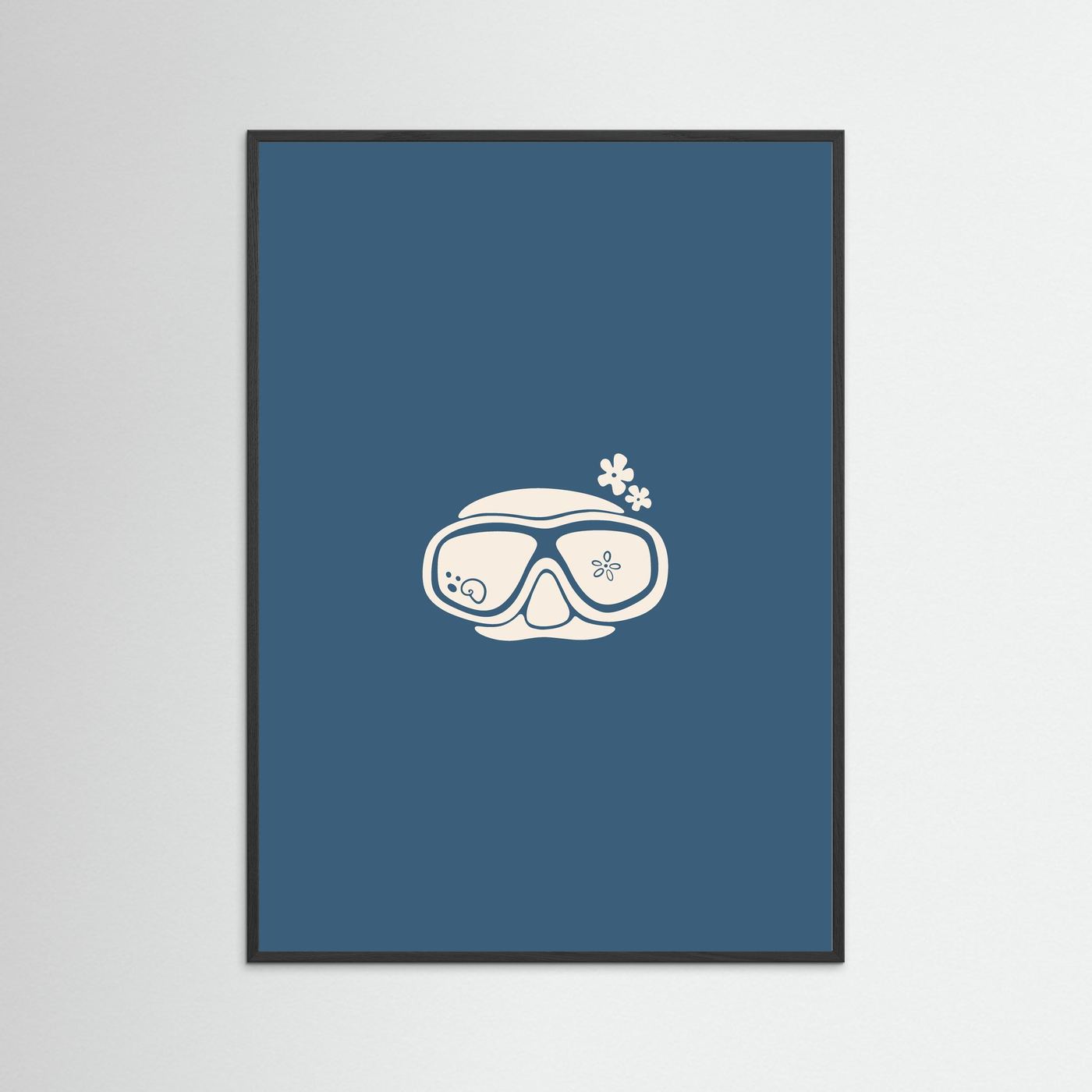 Dive Mask Poster