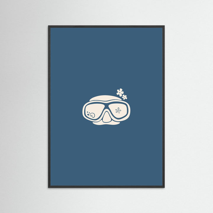 Dive Mask Poster