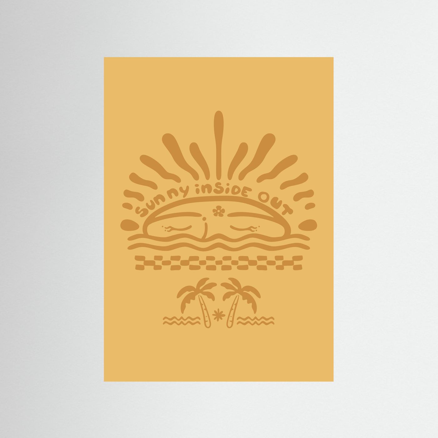 Sunny Inside Out Poster