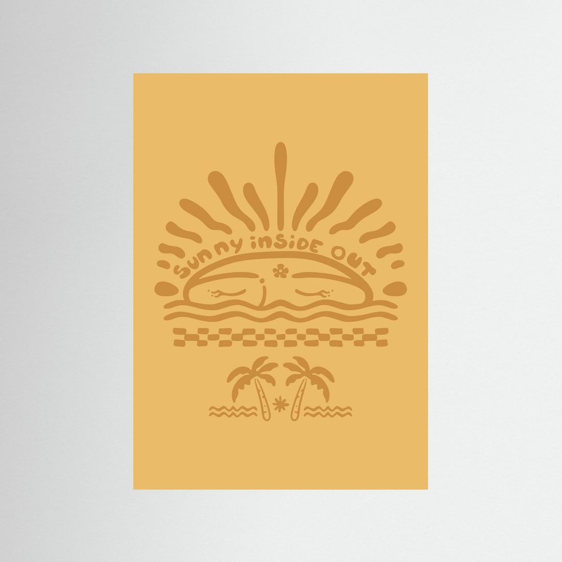 Sunny Inside Out Poster