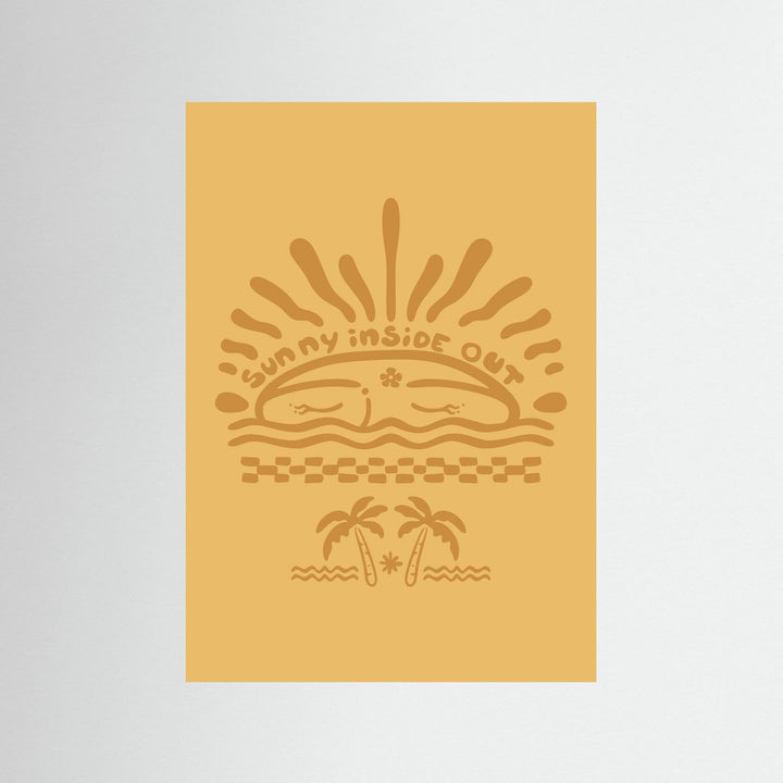 Sunny Inside Out Poster