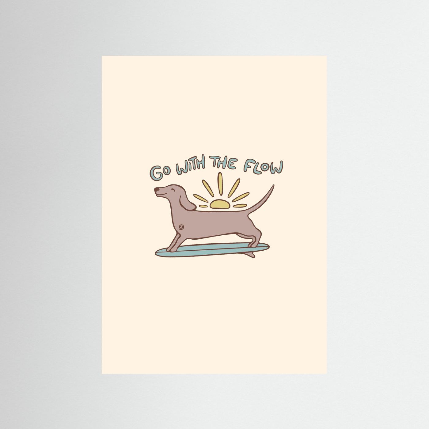 Go with the Flow Poster