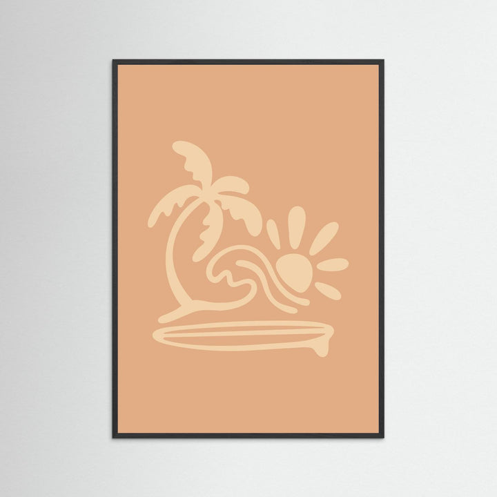 Surf Beach Poster