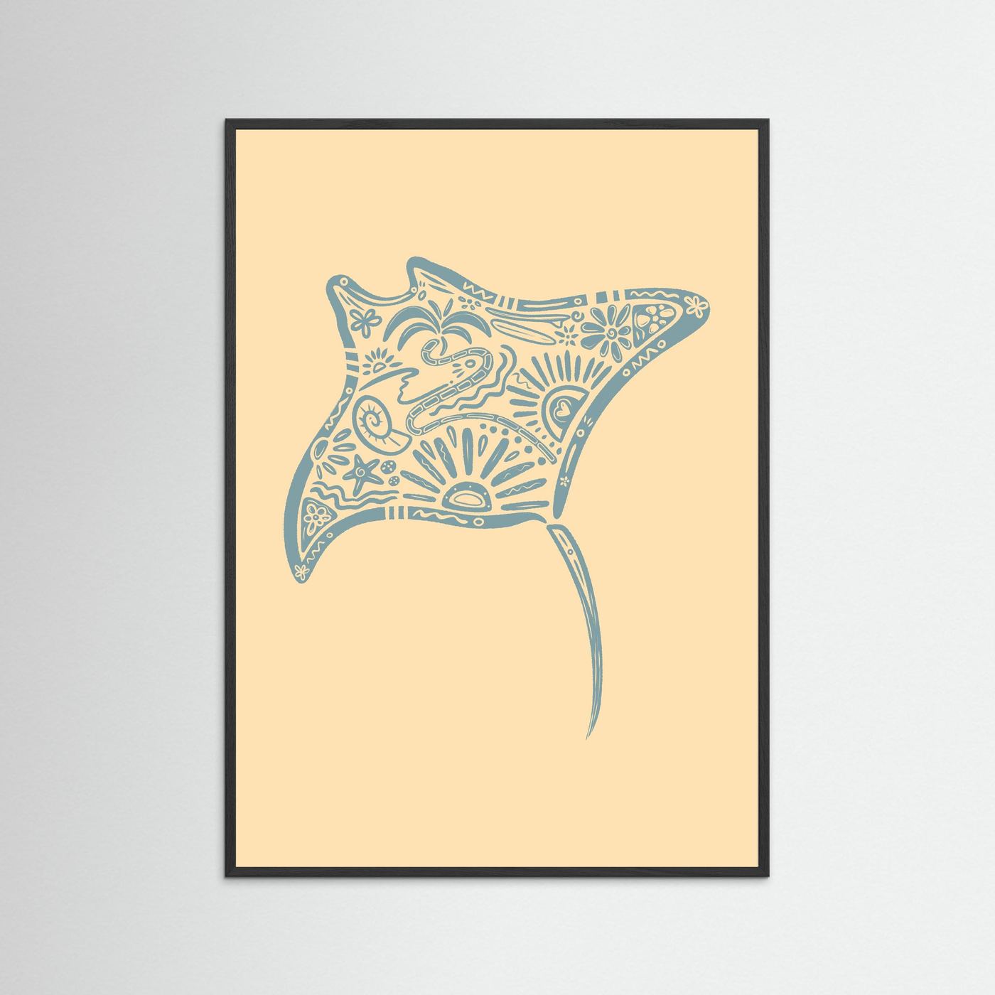 Manta Ray Poster