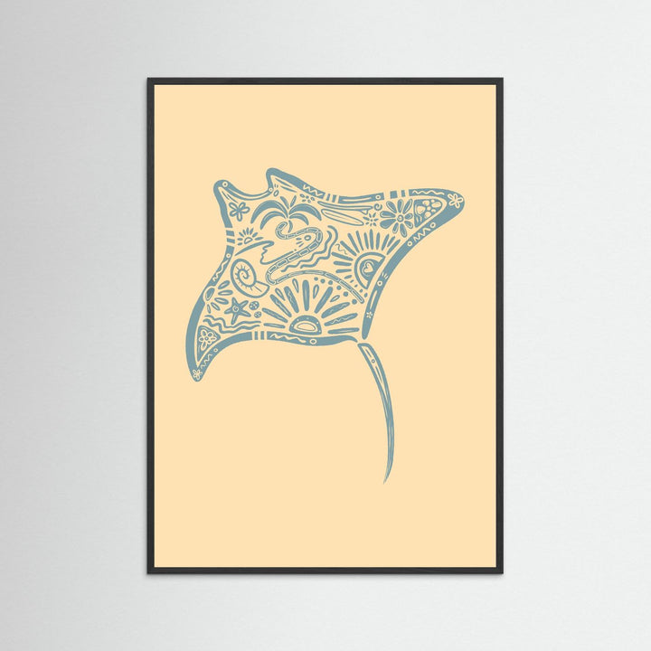 Manta Ray Poster