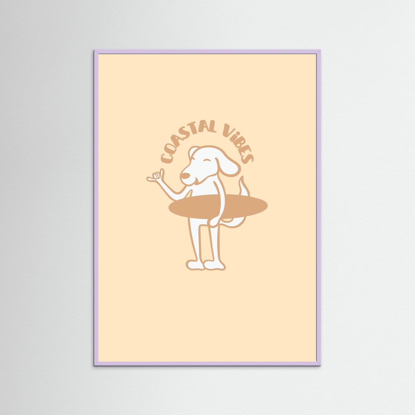 Coastal Vibes Poster
