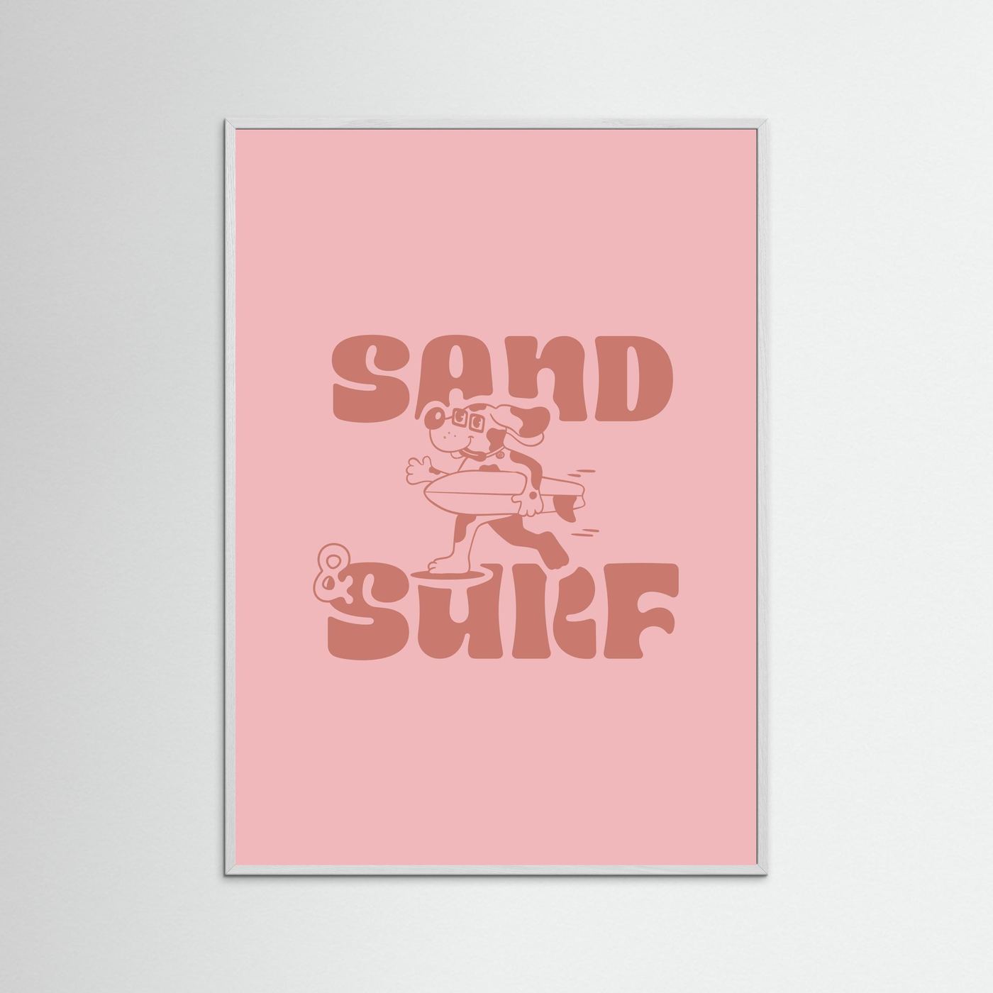 Sand and Surf Poster