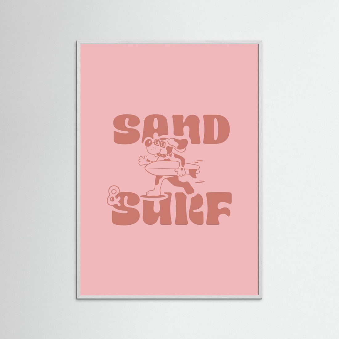 Sand and Surf Poster