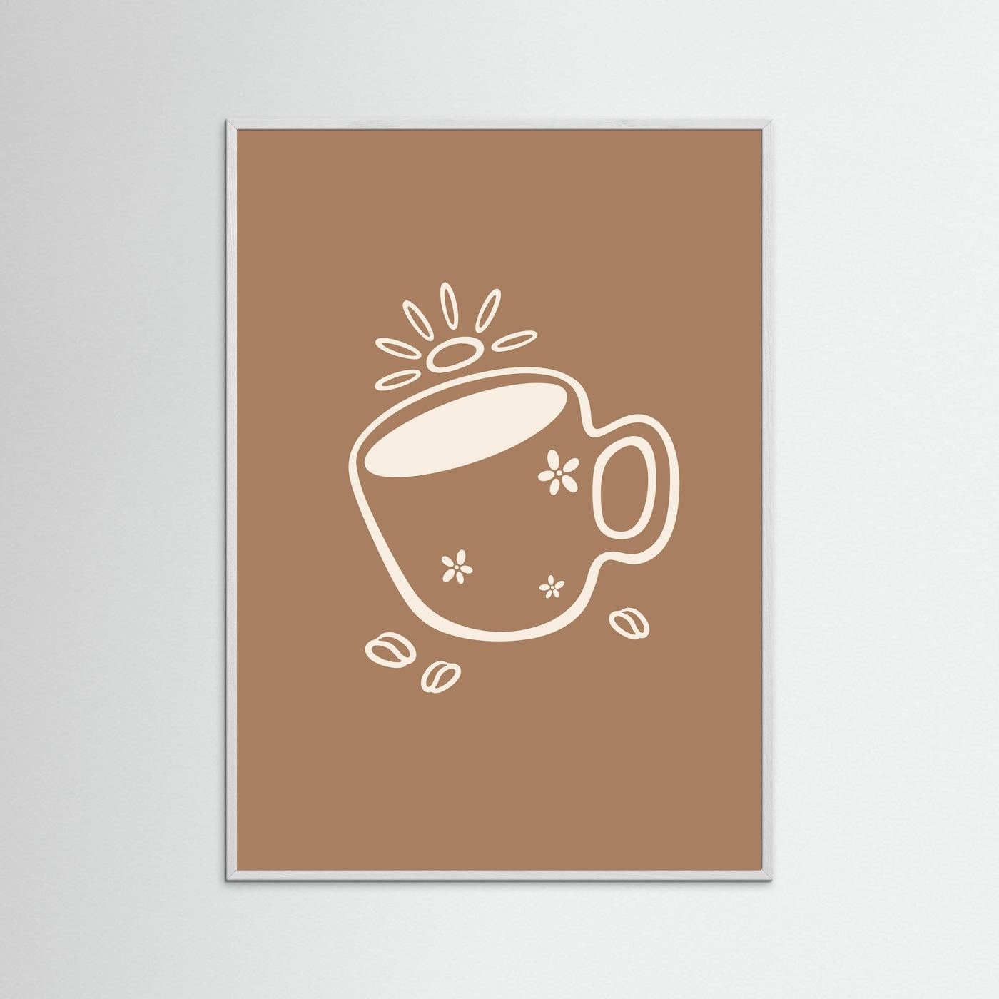 Flower Coffee Mug Poster