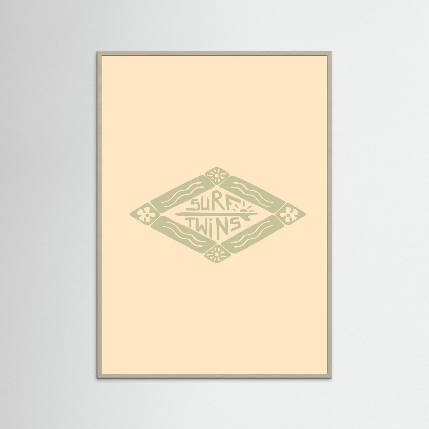 Surf Twins Poster